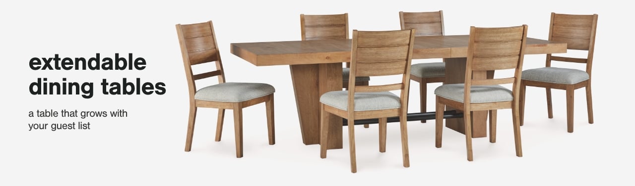 extendable dining tables