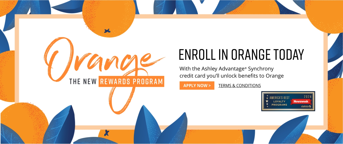 Ashley Orange Rewards Loyalty Program