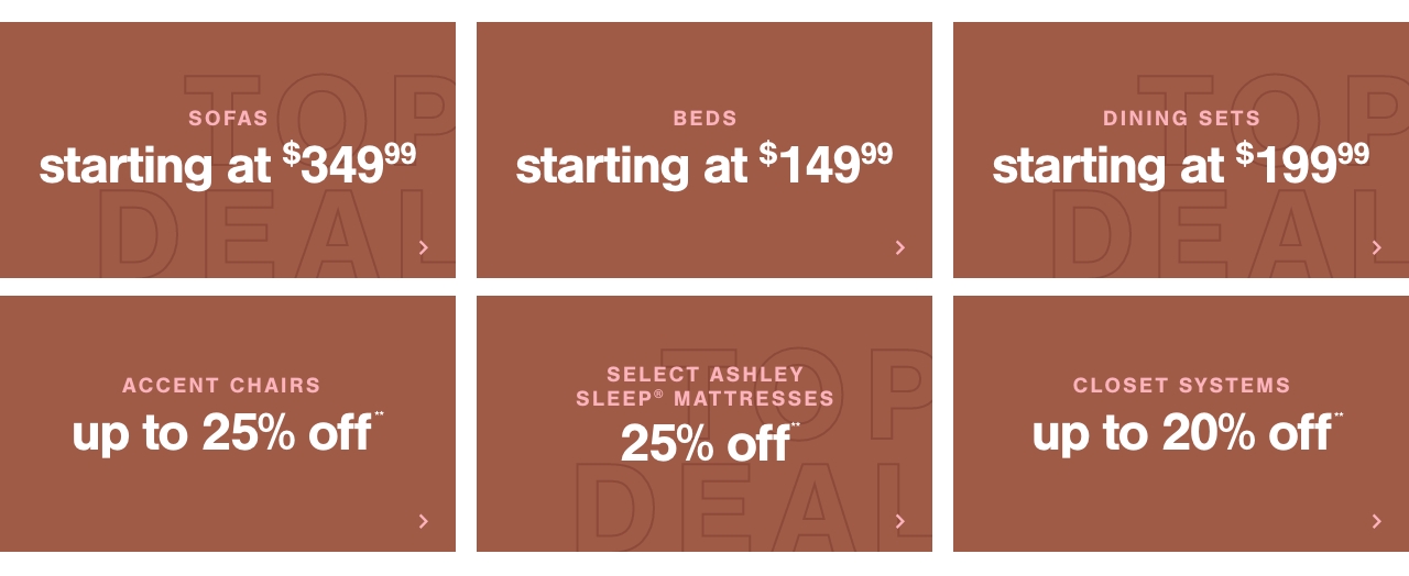 New Year's Sale 2024 Ashley