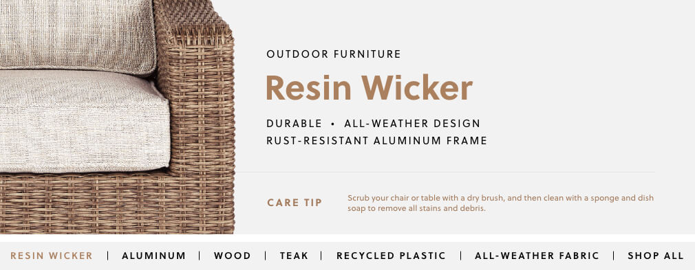 Resin Wicker Outdoor Furniture Ashley Home