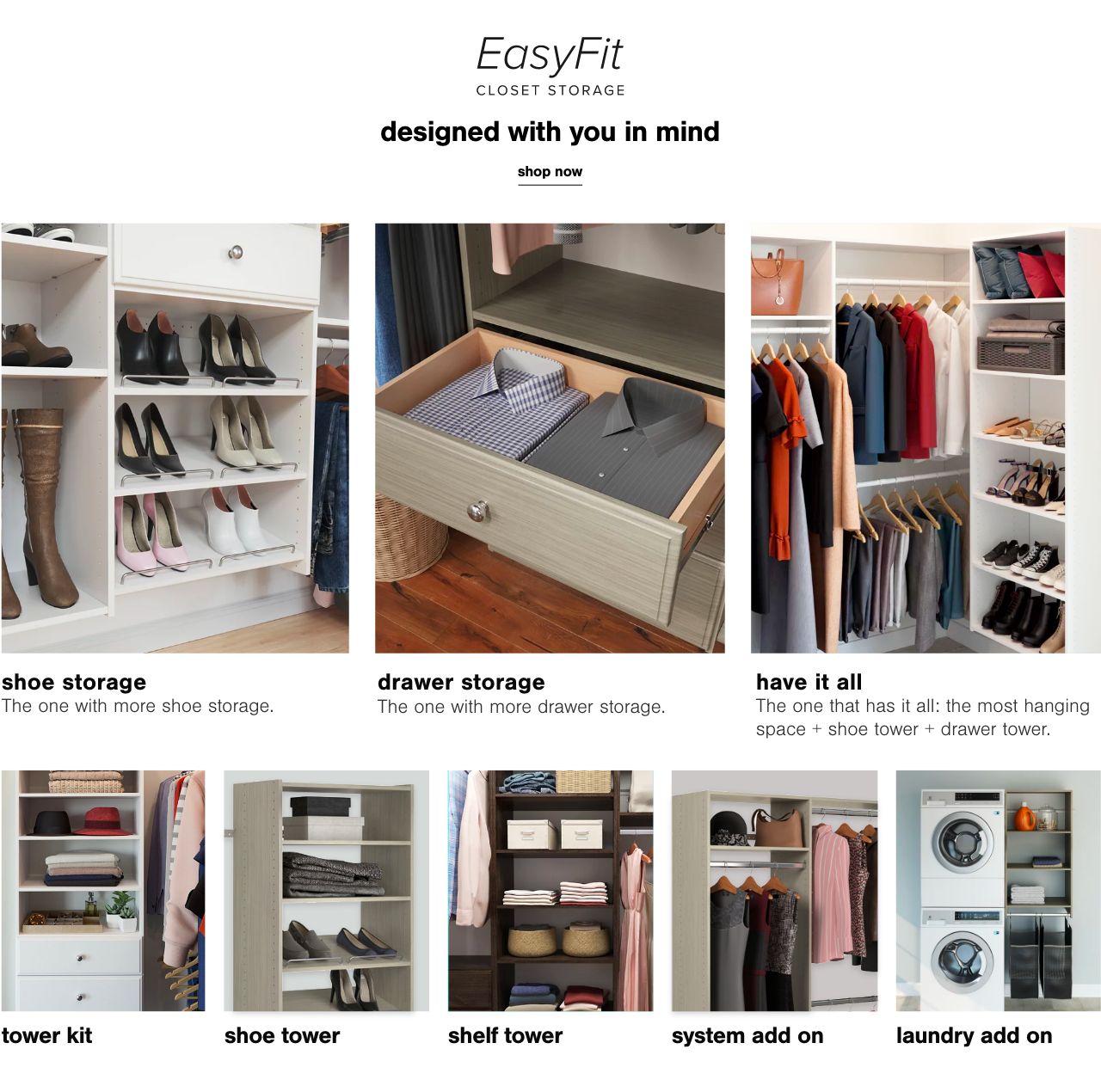 Closet Starter Kits - Everything You Need for Instant Organizational Bliss