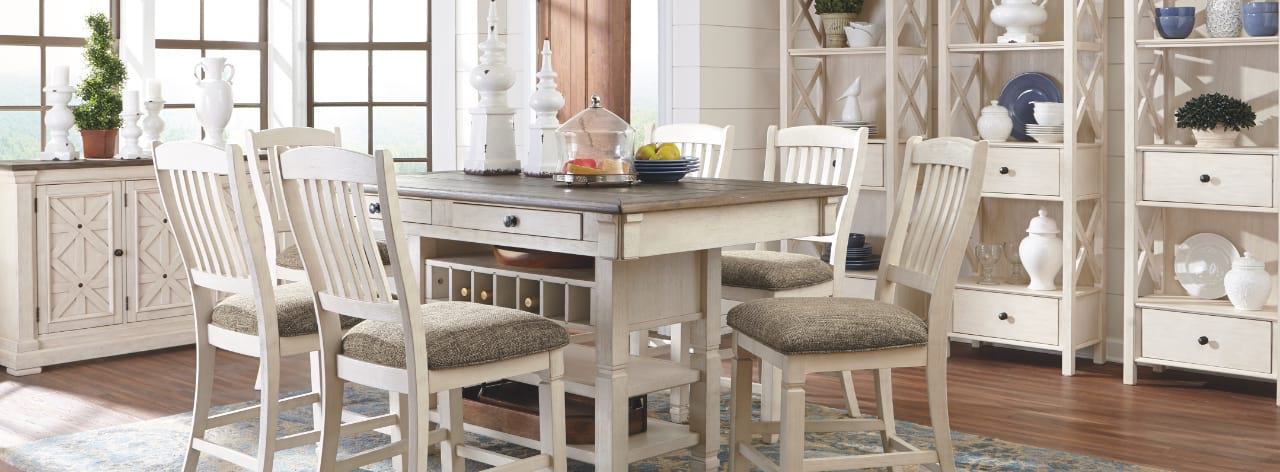 ashley homestore kitchen table set