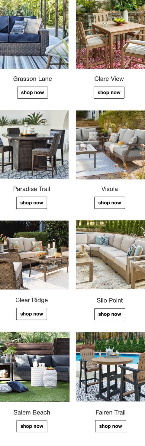 Outdoor Furniture Collections