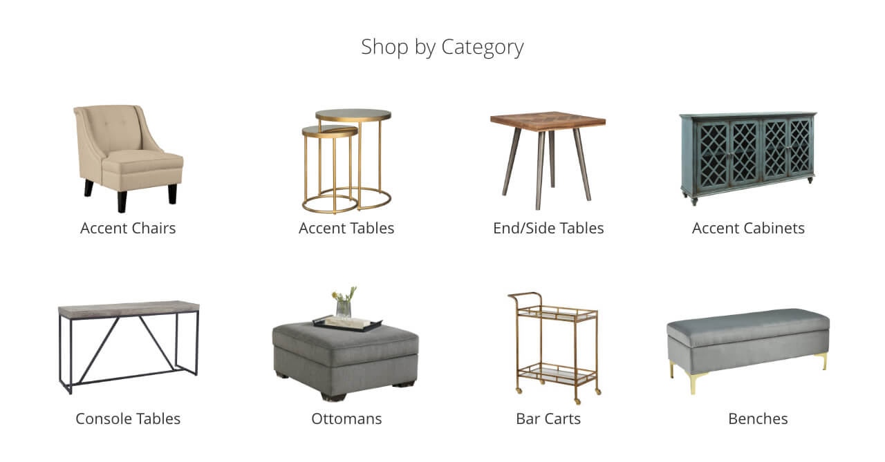 Accent Furniture Ashley Home Accent Chairs Tables End Side Cabinets Console