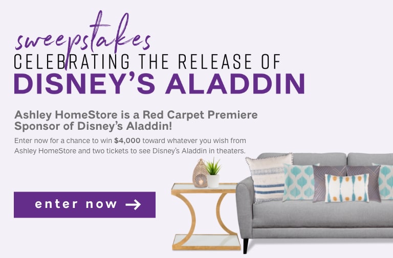 Ashley Furniture Home Decor Aladdin Sweepstakes Your Closest To 07712 Change Ashley Home