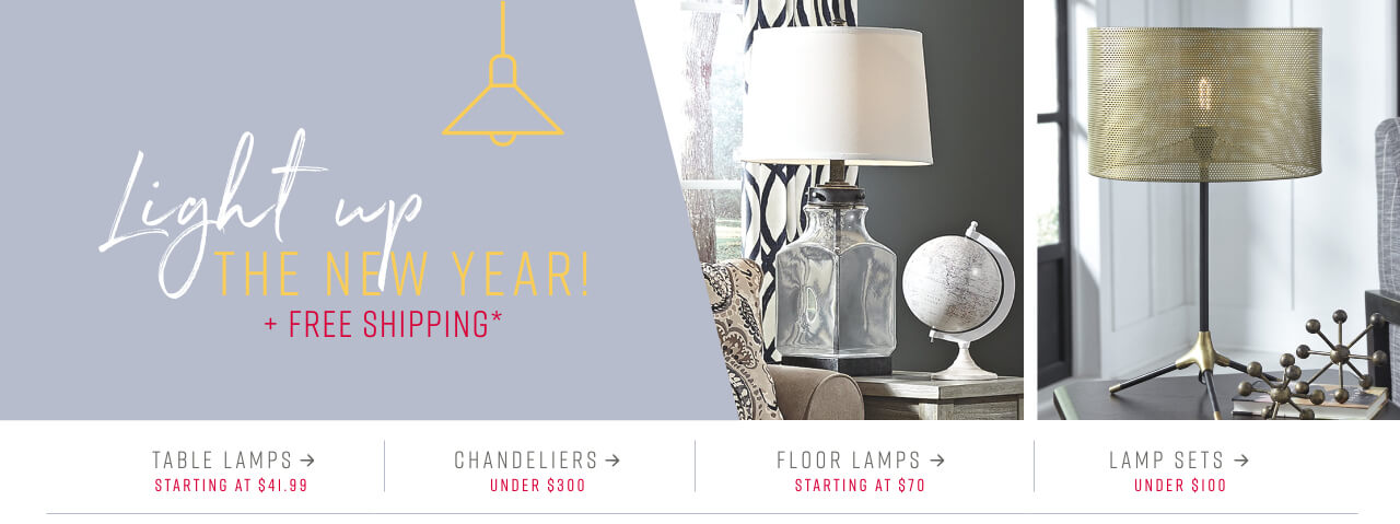 Lighting Illuminate Your Home Ashley Furniture Lighting With Free