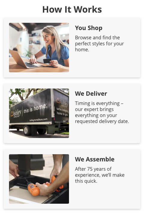 Safe Home Delivery Ashley Furniture Homestore