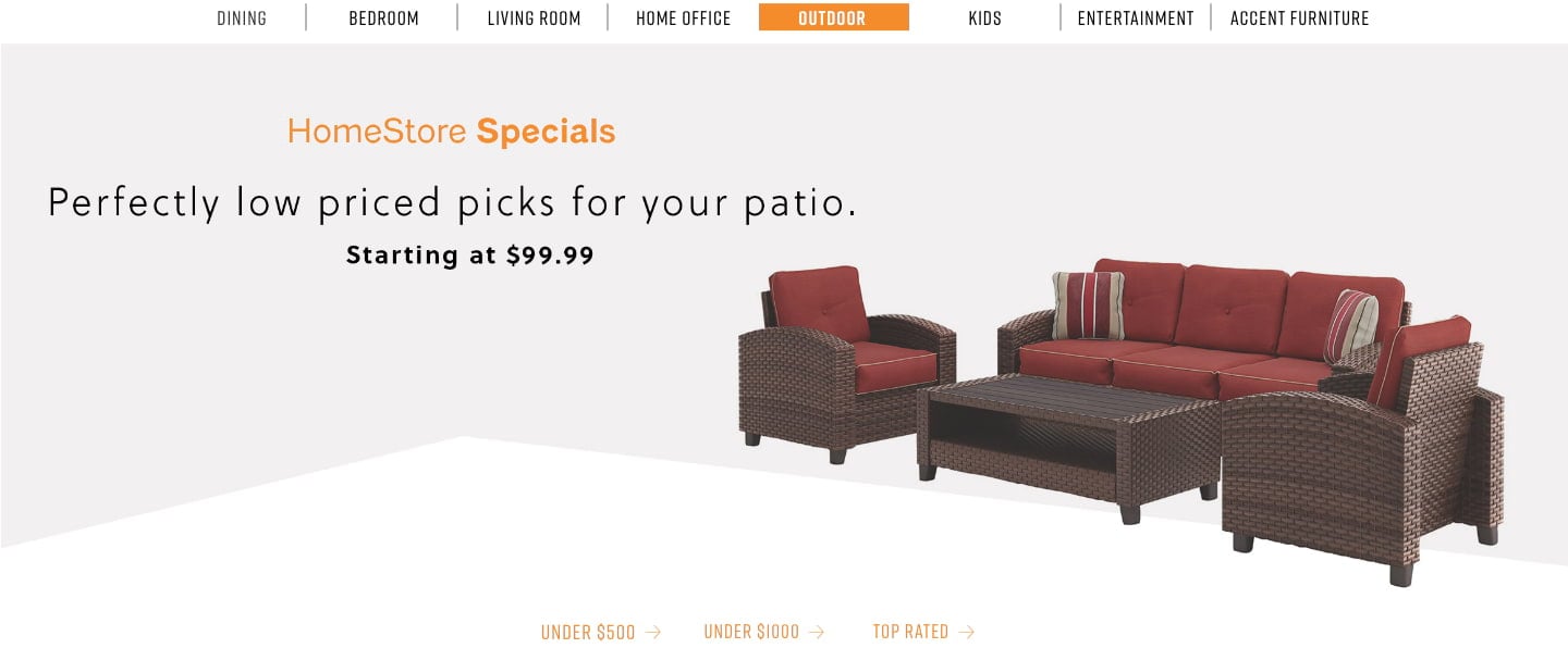 HomeStore Specials