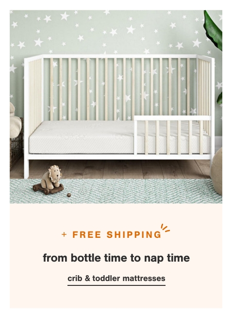 Crib & Toddler Mattresses- Ships Free!