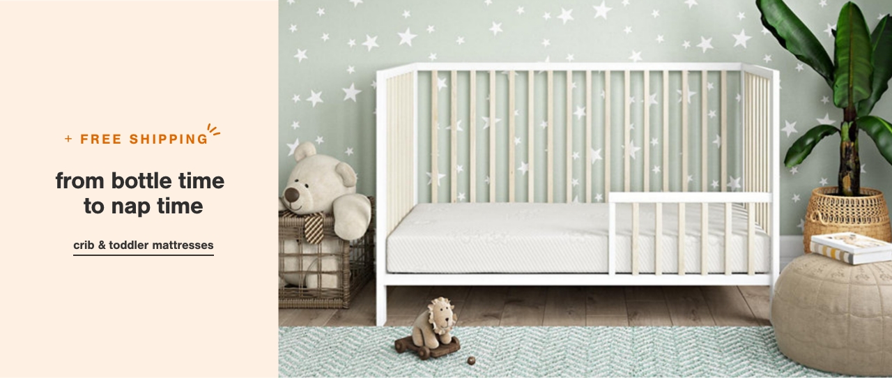 Crib & Toddler Mattresses- Ships Free!