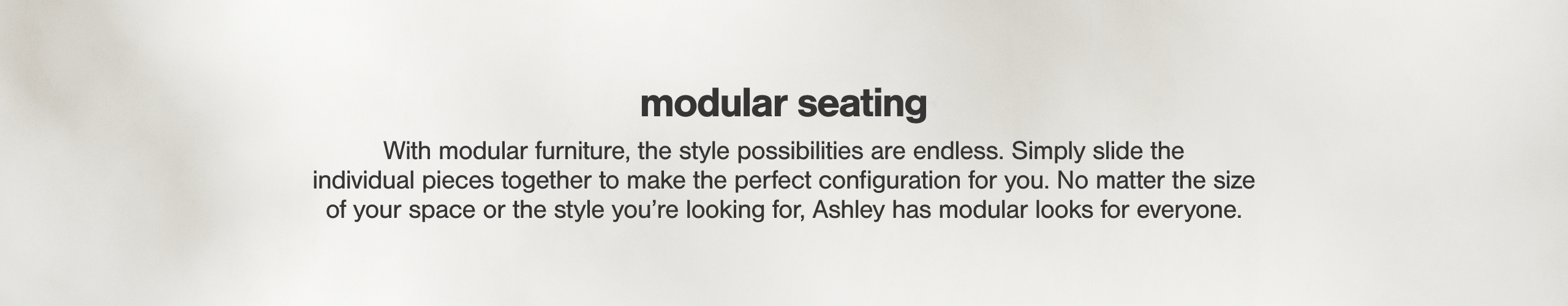 modular seating