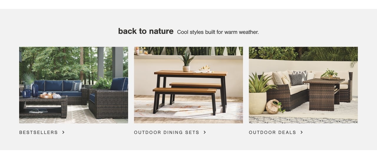 Outdoor & Patio Furniture & Accessories Ashley